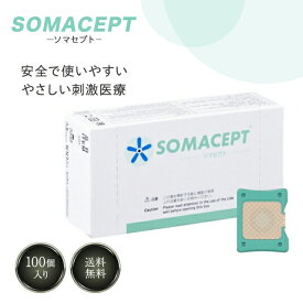 ソマセプト L 100個入り メディカルパッチ 血行 ツボ 灸 SOMACEPT 東洋レヂン