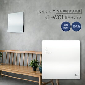 KALTECH カルテック TURNED K 空気清浄機 KL-W01 壁掛けタイプ 8畳～16畳 光触媒除菌 除菌 脱臭機 活性炭フィルター