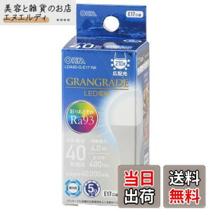 I[(OHM) d@ LEDd` E17 40`/40W F Ra93F Ή fMގ{HΉ ~jNvg` LDA4D-G-E17 RA 06-5559