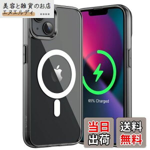 JEDirect iPhone 13 }Olbg P[X(6.1C`p) MagSafe CX[dΉ Ռz op[Jo[ h~ obN (ubN)