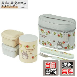 スケーター(Skater) 抗菌 保温弁当箱 ランチジャー となりのトトロ 木苺 560ml KCLJC6AG-A