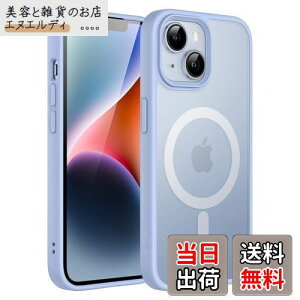 JEDirect iPhone 14 6.1C`p }Olbg P[X MagSafeɑΉ ̃}bgw ^ ϏՌ Jo[ (F)