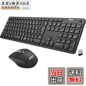 Arteck 2.4GCX L[{[h }EX Zbg y ^ Type-C [d tTCY L[{[h }EX Rs[^[AfXNgbvAPCAbvgbvAWindows 11/10/8/7Ƃ̌