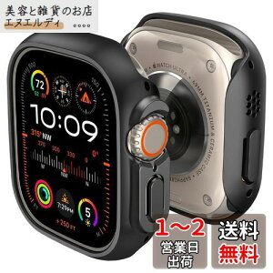 Spigen Apple Watch Ultra2 P[X/Apple Watch Ultra P[X 49mm Ή  Ռ z ȈՒE ^ Vv X y یJo[ VEtBbg ACS05458 (ubN)