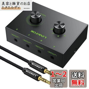 LiNKFOR 4|[g I[fBIXCb`[ 41o/14o 3.5mm wbhtH XCb` Xs[J[ ZN^[ ؑ֊ Xvb^[ dsv ʒł 3.5mmI[fBIP[utMP3 