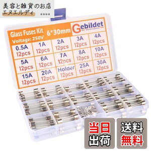 Kiligen 168 6 * 30mm KX q[Y (0.5A/1A/2A/3A/4A/5A/6A/7A/8A/10A/15A/20A/25A/30A ̃q[Ye12Â)+12̃q[Yz_[