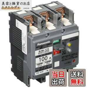 pi\jbN(Panasonic) Rdu[J BJW-125^ 3P3E OCt 100A 30mA [^ی쌓p BJW31003K