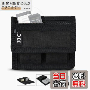 JJC obe[P[X |[` SD/XQD/CF J[h[obO Sony NP-FW50 NP-FZ100 Canon LP-E6 LP-E8 LP-E10 Nikon EN-EL14 EN-EL15 P3dr P4dr 18650 obe[ ɑΉ