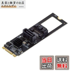 Cablecc PCI Express NGFF L[ B+M - SATA 3.0 6Gbps fA|[g A_v^[ Ro[^[ n[hhCugJ[h JMB582 2280
