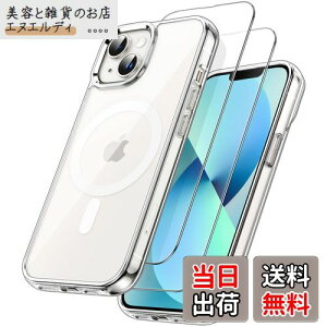 JETech 3 in 1 iPhone 13 6.1 C`p }Olbg P[X 2KXtBt MagSafeΉ ϏՌop[ X}zJo[ (NA)