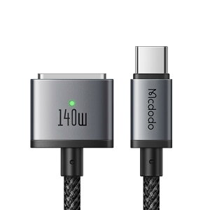Mcdodo 140W USB-C to Mag-safe 3 C[dP[u 2m 140W}[d PD3.1V}[dKi ͂ȎC }OZ[t[dR[h PD[d Mac@Ή MacBook Air (13C`/15C` M4`bv) AMacBook Proi14C`/1