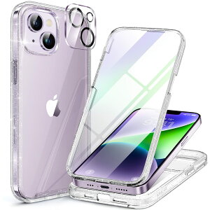 Miracase iPhone14P[X X}zP[X iphone14 p Jo[ Sgop[یP[X 9H KX 6.1C` tJo[ 360° CX[dΉ 