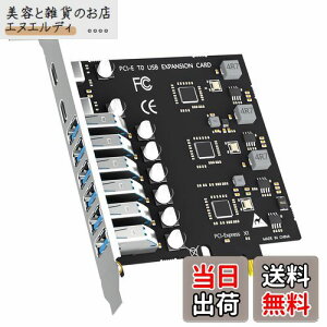 GLOTRENDS U6A2C 8|[g (2 x Type-C+ 6 x Type-A) USB 3.0 5Gbps PCIegJ[hAIntelAAMDAARMvbgtH[pAWindowsLinuxΉ (Mac OSΉ)