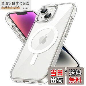 JETech iPhone 14 6.1C`p }Olbg P[X MagSafe CX[dΉ Ռz op[Jo[ h~ obN (NA)