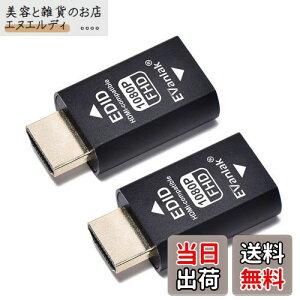 EVanlak(C@bN) 3 HDMI EDIDG~[^[ pXX[ G~[^[A_v^[sv Mac ThunderboltHDMIXCb`/GNXe_[/AVV[o[/rfIXvb^[ɑΉ 1920X1080