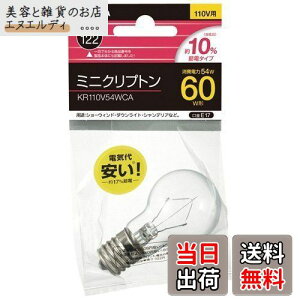 ���Ń��C�e�b�N �~�j�N���v�g���d�� 60W KR110V54WCA