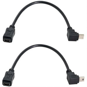 chenyang ~jUSBP[u USB 2.0 Mini USB 5s IX-X 90xpxf[^dP[uA_v^[ 0.2M 2{pbN