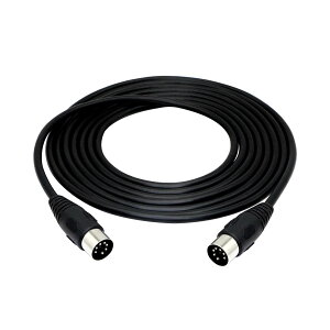 SinLoon midiP[uA7-Pin DIN10midiP[uA ft DINIX - IX I[fBIMIDIP[u MIDIL[{[hiVZTCU[AIKAGNgbNsAmAMIDIM^[ȂǁjBlack(3M 7DIN M-M)