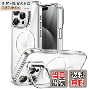 JETech iPhone 15 Pro 6.1C` p LbNX^hP[X MagSafeCX[dΉ JOX^h ϏՌX}zop[Jo[ h~ CobN (NA)