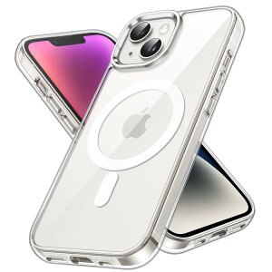 JETech iPhone 14 Plus 6.7C`p }Olbg P[X MagSafe CX[dΉ Ռz op[Jo[ h~ obN (NA)