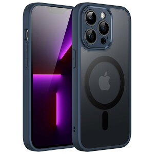 JETech iPhone13ProMax (13 Pro Max 6.7C`p) }Olbg P[X MagSafeɑΉ ̃}bgw JY Sی ^ ϏՌ Jo[ ()
