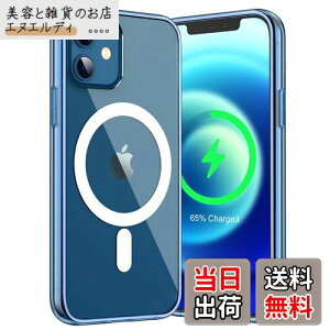 JETech iPhone 12/12 Pro }Olbg P[X(6.1C`p) MagSafe CX[dΉ Ռz op[Jo[ h~ obN (CfBSW[Y)