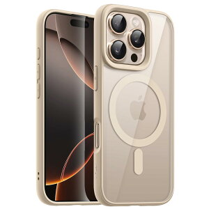 JETech iPhone 16 Pro 6.3C`p }Olbg P[X MagSafeɑΉ Ռz op[Jo[ \bhJ[}bgTPUt[ h~ NAobN (fU[g`^jE)
