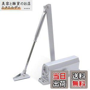 晨陽小店 ドアクローザー 玄関 室内用 スタンダード型 1個左右兼用 ストップなし自動閉門 最大180°まで開くことが出来ます (180°ストップなし)