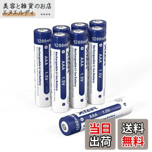 y8{gzXTAR 1.5V Li-ion AAA[dr1200 MWHi800 mAhjPl``Edr