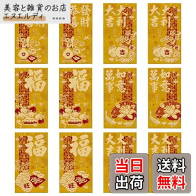 【送料無料】【Charming Club】お年玉袋 ポチ袋 2025年 乙巳 蛇年 包 長札 お札サイズ 万円袋 おしゃれ 新年祝い 迎春 厄除け 新年会 硬紙素材 割れにくい