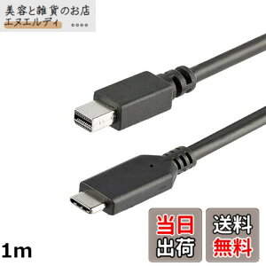 �y���������zStarTech.com USB-C - Mini DisplayPort�P�[�u�� 1m 4K/60Hz �u���b�N CDP2MDPMM1MB