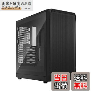 �y���������zFractal Design Focus 2 Black TG Clear Tint �G�A�t���[�d�� �����K���X�p�l���̗p ATX PC�P�[�X FD-C-FOC2A-01 CS8052