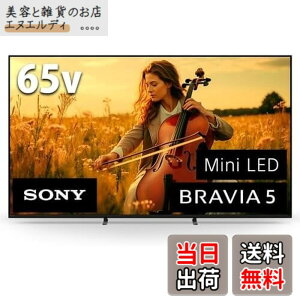 �y���������z�\�j�[ 65�C���` 4K �t�� Mini LED �e���r �u���r�A K-65XR50 BRAVIA XR �{�� Google TV 4K/120fps�Ή� 10��ȏ㐄��