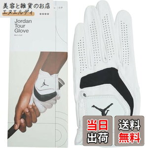�y���������z[JORDAN(�W���[�_��)] Jordan Golf Tour Golf Glove (Left Hand) White/Black �S���t �c�A�[ �S���t�O���[�u (����p) [�������K�i][�e�T�C�Y] (XL)