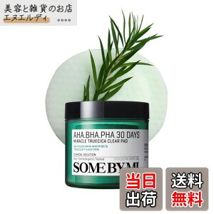 �y���������zSOME BY MI(�T���o�C�~�[) AHA.BHA.PHA 30�f�C�Y�~���N���g�i�[�p�b�h 70��,125ml AHA-BHA-PHA 30 DAYS MIRACLE TRUECICA CLEAR PAD 70ea,125ml �V�J�g�i�[�p�b�h �@�����p�b�h �@�����p�b�h �V�J�g�i