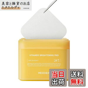 yzMEDIHEAL OFFICIAL(fBq[) XNGAgi[pbh(r^}Ch) 100Square Facial Toner Pads 100P (VITAMIDE)