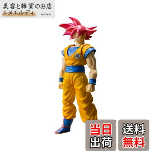 �y���������zBandai - Figurine DBZ - Son Goku Super Saiyan God Cheveux Rouge SH Figuarts 14cm - 4549660175643 �T�C�Y�F�����T�C�Y