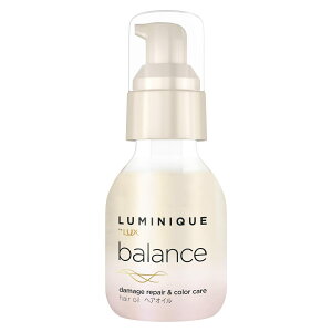 【送料無料】LUX(ラックス)ルミニーク バランス ダメージリペア&カラーケア 洗い流さないトリートメントオイル ヘアオイル 70ml 色:ピンク、サイズ:x 1