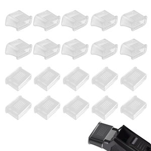 【送料無料】TVETE ホイッスル口グリップ プロテクター 半透明 ホイッスルフィンガーグリップ ホイッスルカバー【20個入り】ホイッスルプロテクター バッファプロテクタ クリーンで埃がな