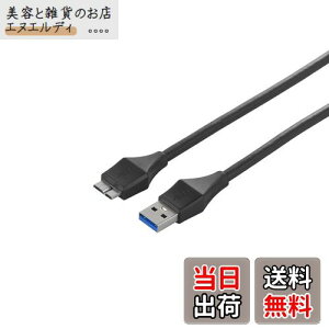 yzobt@[ BUFFALO jo[TRlN^[ USB3.0 A to microB P[u ubN 3m BSUAMBU330BK