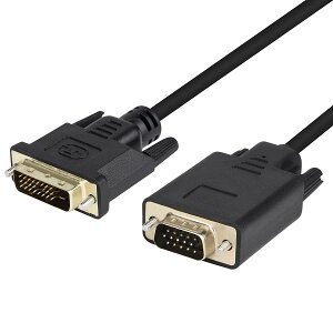 yzDVI to VGA ϊP[u 1.8m DVI VGA ϊA_v^ 1080PΉ DVI 24+1 / 24+5 IX to VGAXϊ DVI-D VGA ϊ DVIfW^Mϊ DVI VGA ϊA_v^ HDTV m[gubN DVD vWFN^[ 