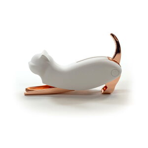 【送料無料】DALO ねこ型 ワインオープナー 2段式 ソムリエナイフ ネコ 多機能 コルク抜き 栓抜き (ホワイト/ピンク)