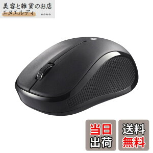 �y���������z�o�b�t�@���[ BUFFALO Bluetooth3.0 BlueLED�}�E�X �É�/3�{�^�� �u���b�N BSMBB21SBK