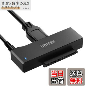 �y���������zUnitek SATA to USB3.0�iUSB-A+USB-C�j�ϊ��P�[�u�� 2.5 3.5�C���` HDD/SSD �n�[�h�h���C�u��SATA���w�h���C�u�ɑΉ� SATAI/II/III �d���A�_�v�^�i12V/2A�d���t���jUASP�Ή� �����]�� �ő�18TB �t�@�C