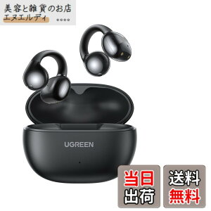 �y���������zUGREEN �C���[�J�t �C���z�� Bluetooth 5.4 Hi-Fi���� ENC���� AI�ʘb�m�C�Y�L�����Z�����O �y�I�[�v���C���[�^/�����ݎ�/���S���C�����X/IPX5�h��/�ő�30���ԍĐ��z (�u���b�N)