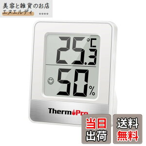 �y���������zThermoPro�T�[���v�� ���x�v ���x�v �����x�v ���� ���� �R���p�N�g ��}�[�N �Ǌ|�� ���X�^���h �}�O�l�b�g TP-49 (�z���C�g*1��)