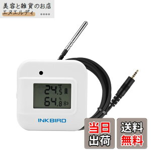 �y���������zInkbird Bluetooth�����x�v ���x�v ���x�v �A���[���t�� �X�}�[�g�Z���T�[ �O���t�\�� �f�[�^���K�[ �f�[�^�̃G�N�X�|�[�g iOS/Android�A�v���ŉ��x�Ǘ� ঒��� ���� �q���~�h�[�� ���C