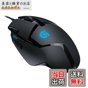 �y���������zLogicool G �Q�[�~���O�}�E�X G402 �L�� �Q�[�~���O �}�E�X USB �ڑ� FPS �Q�[������ 4�i�KDPI�؂�ւ� 8�v���O�����{�^�� �u���b�N PC windows mac �������K�i �y �t�@�C�i���t�@���^�W�[