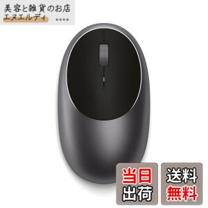 �y���������zSATECHI M1 ���� ���C�����X �}�E�X �A���~���iUSB-C�[�d���A1200DPI�A�l�ԍH�w�f�U�C���Ή���Bluetooth�}�E�X�AMacBook Air & Pro�A�m�[�gPC�AiPad�ȂǑΉ��j�| �X�y�[�X�O���[