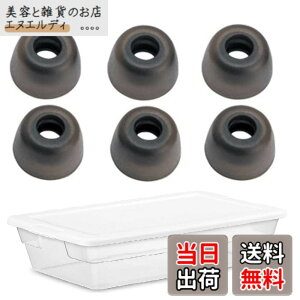 �y���������zA-Focus �C���[�s�[�X �C���[�`�b�v Jabra Elite 65t �C Jabra Elite Active 65t �C Galaxy Buds ���C���z���p �V���R�����`�b�v M�T�C�Y 3�y�A �yFit In Case�z Glay (DZ3M)